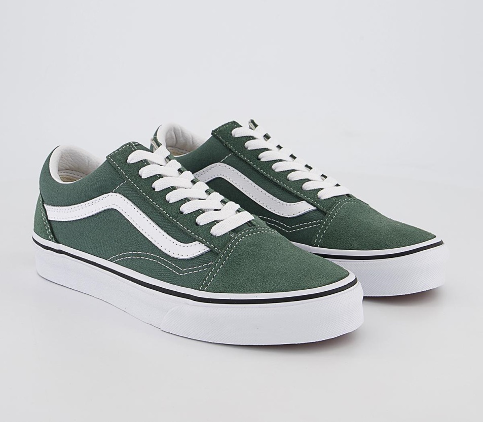 Vans Old Skool Edzőcipő Színelmélet Kacsa Zöld