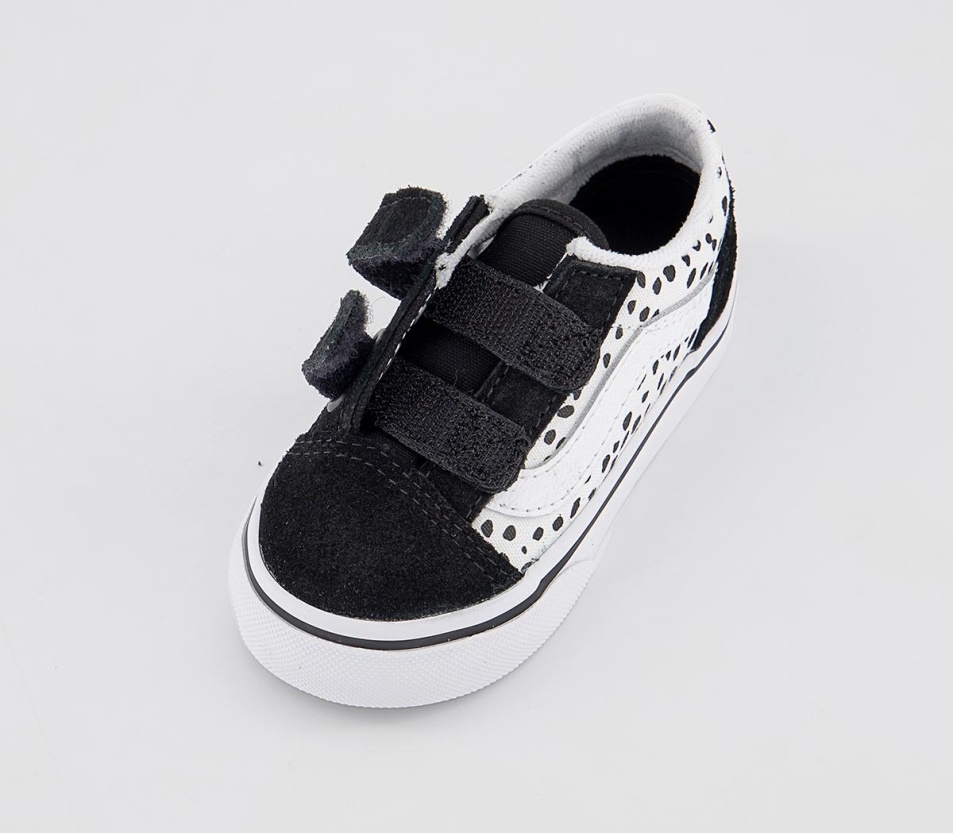 Vans Old Skool Edzőcipő Dalmation Fekete Igaz Fehér
