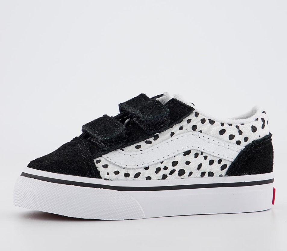 Vans Old Skool Edzőcipő Dalmation Fekete Igaz Fehér