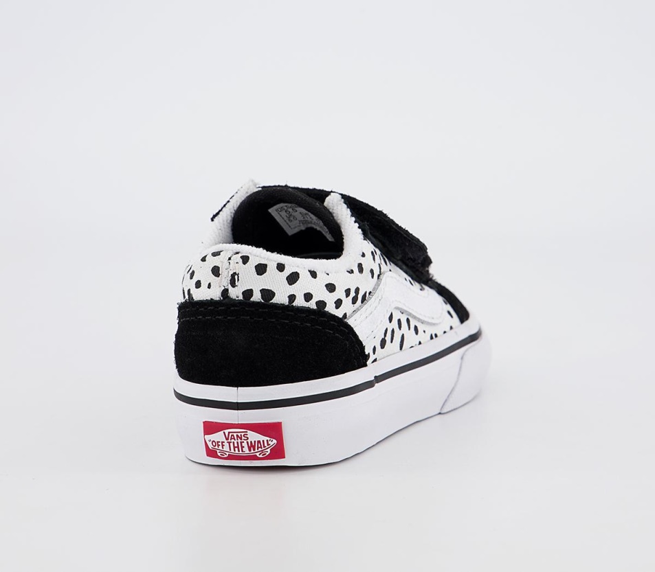 Vans Old Skool Edzőcipő Dalmation Fekete Igaz Fehér