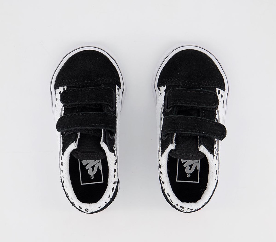 Vans Old Skool Edzőcipő Dalmation Fekete Igaz Fehér