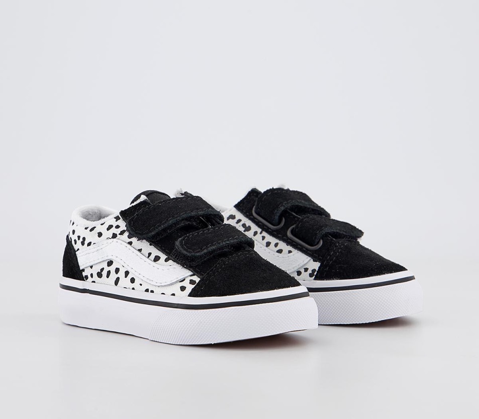 Vans Old Skool Edzőcipő Dalmation Fekete Igaz Fehér
