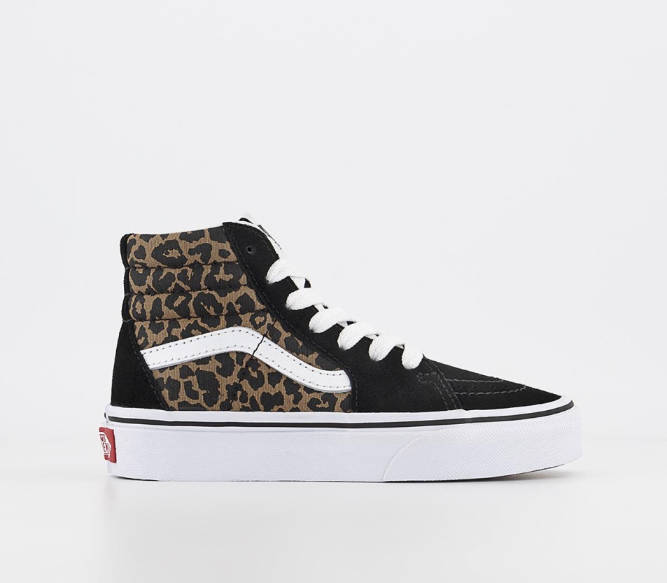 Vans Sk8 Hi Kids Oktatók Leopárd