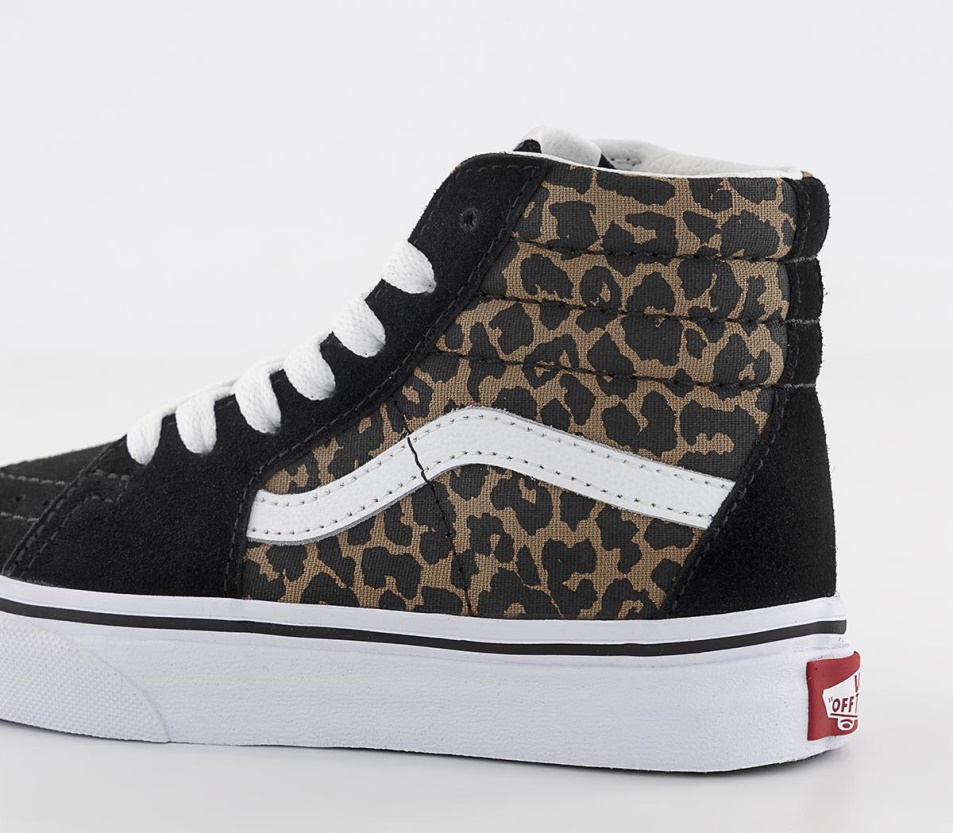 Vans Sk8 Hi Kids Oktatók Leopárd