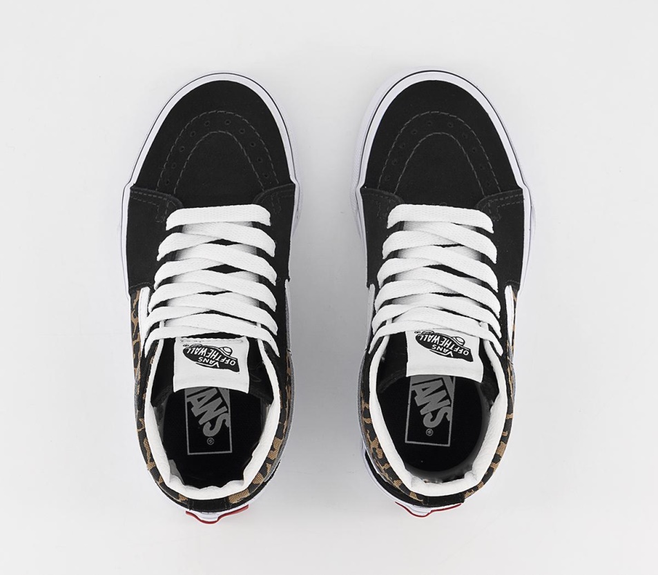 Vans Sk8 Hi Kids Oktatók Leopárd