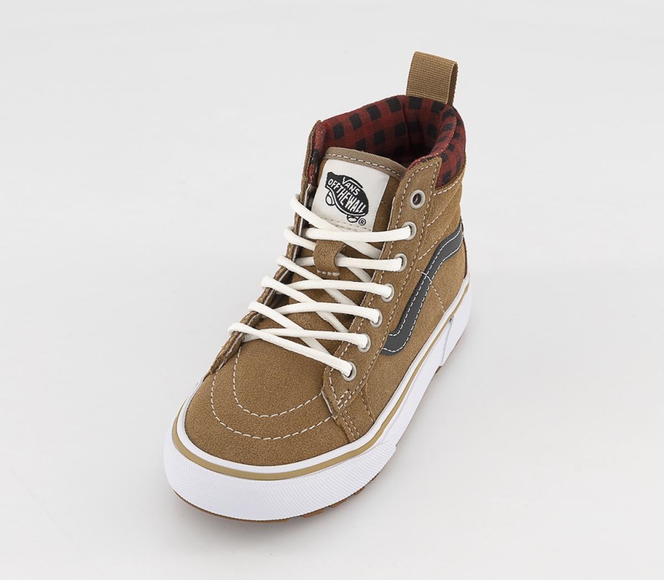 Vans Sk8 Hi Kids Edzőcipő Kockás Barna Fekete