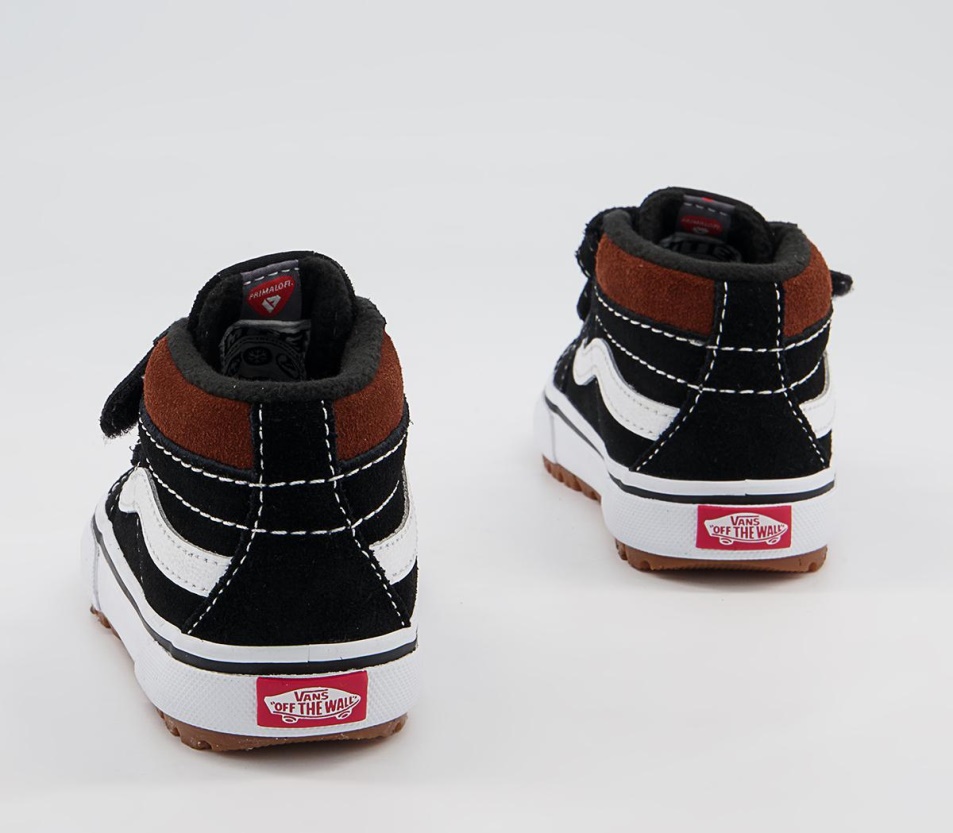 Vans Sk8 Hi Reissue Mte Toddler Trainers Black Teknőspáncél