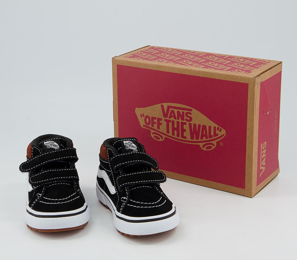 Vans Sk8 Hi Reissue Mte Toddler Trainers Black Teknőspáncél