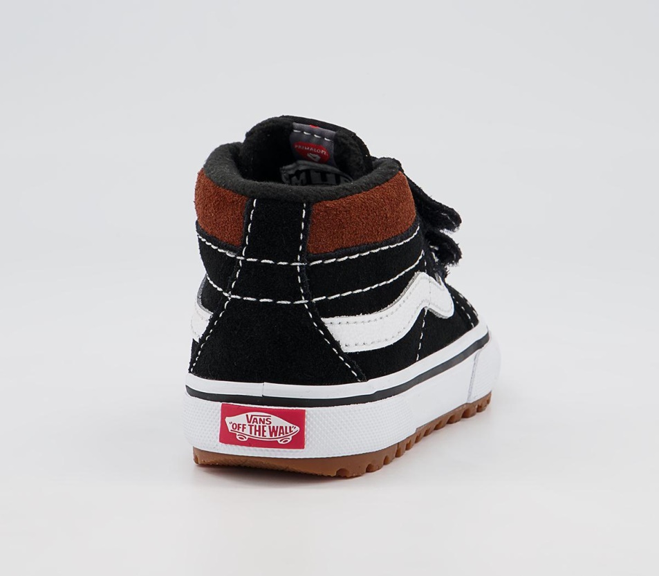 Vans Sk8 Hi Reissue Mte Toddler Trainers Black Teknőspáncél