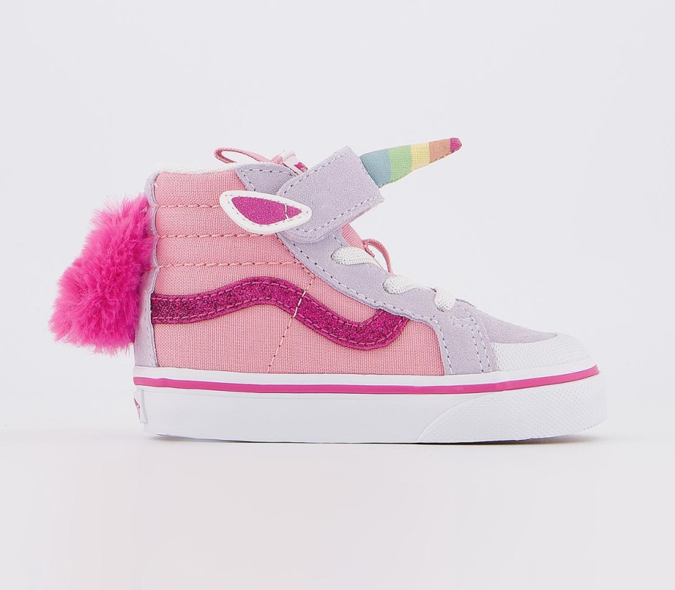 Vans Sk8 Hi Reissue Edzőcipő Rózsaszín-kék Unikornis