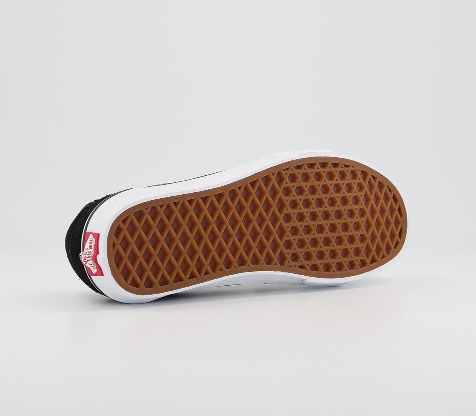 Vans Sk8 Alacsony Edzőcipő Fekete Igaz Fehér