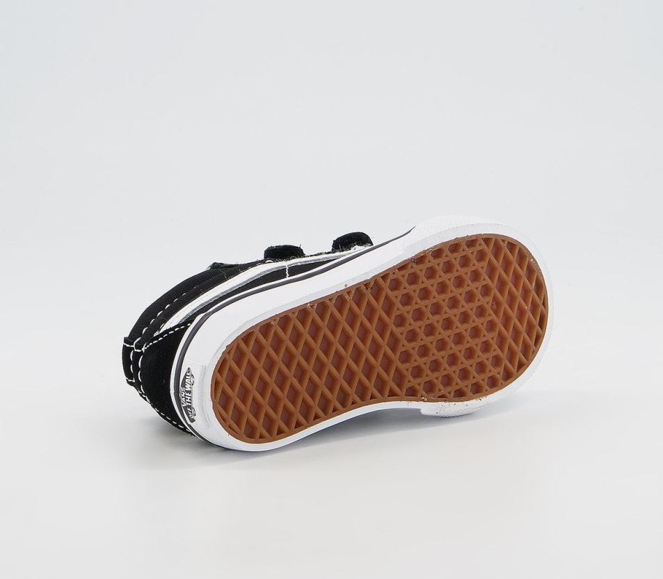 Vans Sk8 Mid Reissue Tipegő Edzőcipő Fekete Fehér