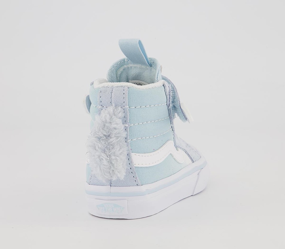 Vans Sk8 Mid Reissue Tipegő Edzőcipő Finom Kék Unikornis