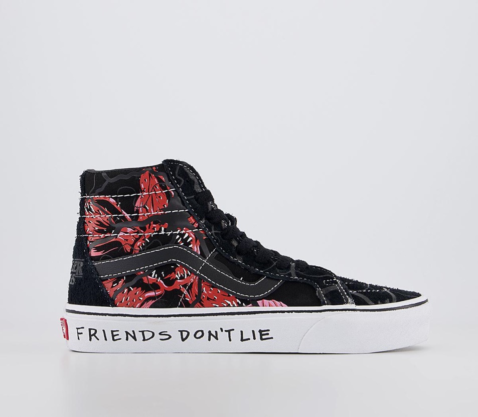Vans Ua Sk8-hi Reissue Edzőcipő Fekete Piros