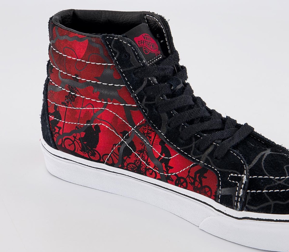 Vans Ua Sk8-hi Reissue Edzőcipő Fekete Piros