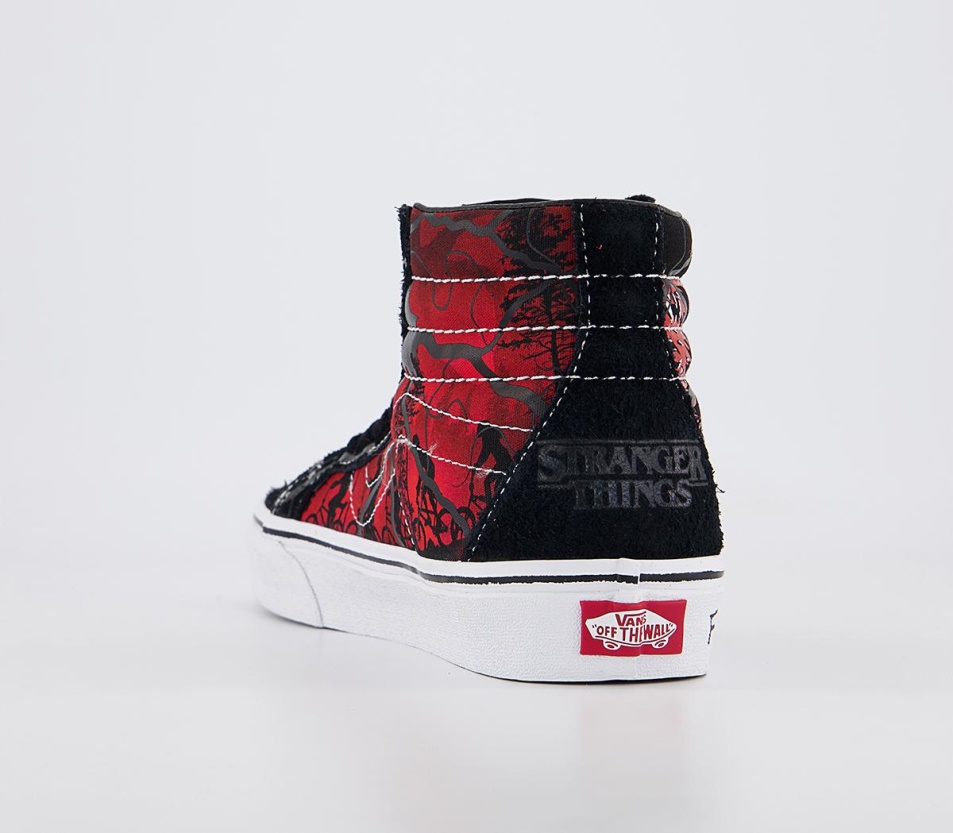 Vans Ua Sk8-hi Reissue Edzőcipő Fekete Piros
