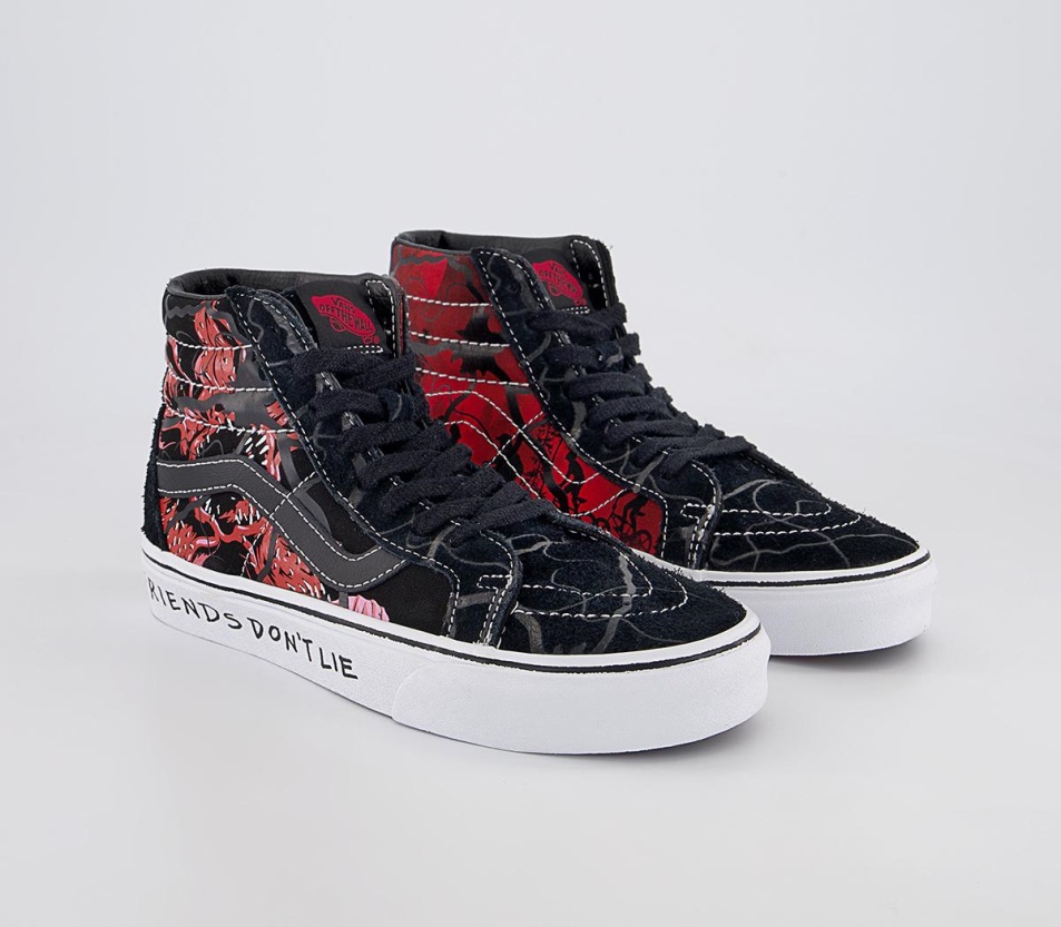 Vans Ua Sk8-hi Reissue Edzőcipő Fekete Piros