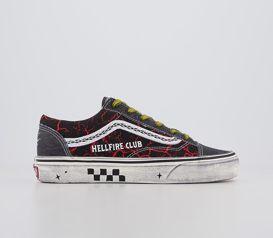 Vans Ua Style 36 Edzőcipő Fekete Piros