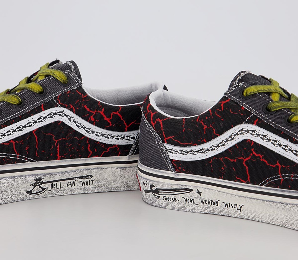 Vans Ua Style 36 Edzőcipő Fekete Piros