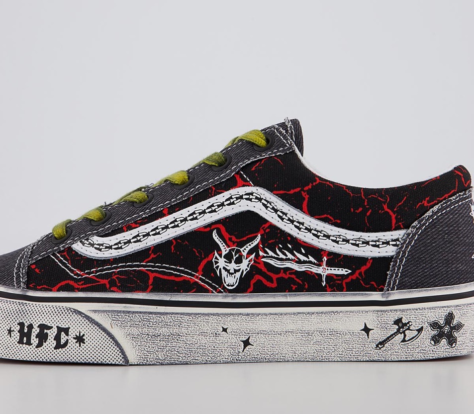 Vans Ua Style 36 Edzőcipő Fekete Piros