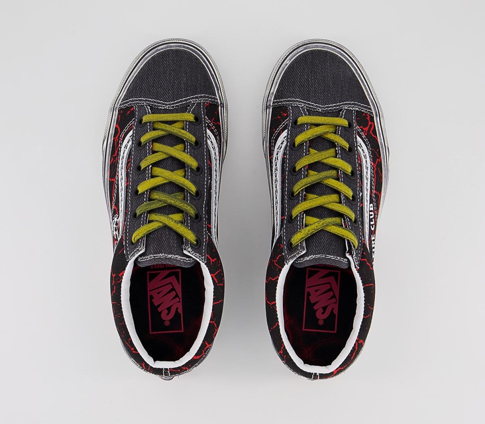 Vans Ua Style 36 Edzőcipő Fekete Piros