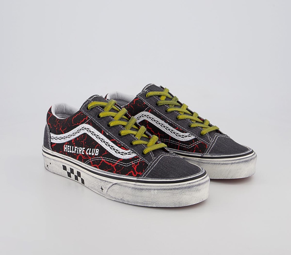 Vans Ua Style 36 Edzőcipő Fekete Piros