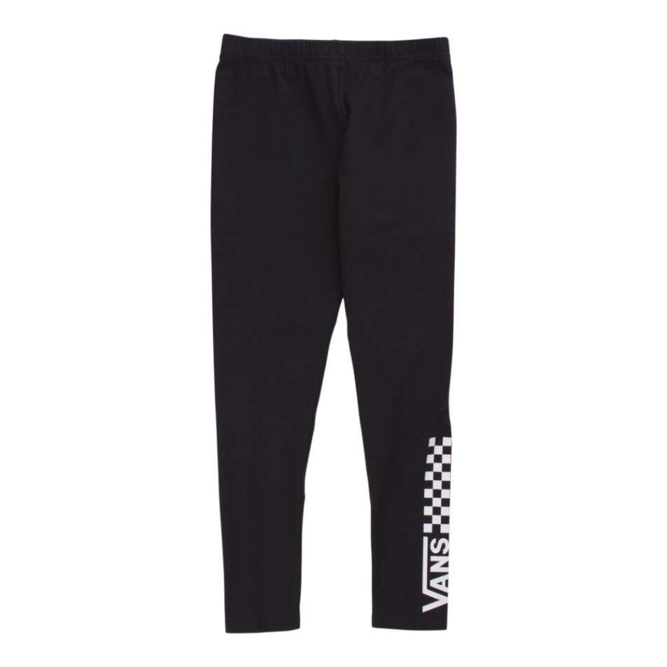 Vans Lányok Palatábla Ii Leggings Gyerek Capri Atlétikai Edzés Fekete-fehér
