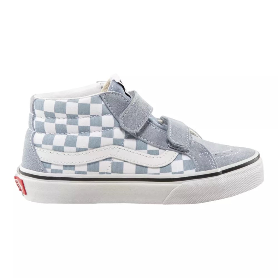Vans Lányok Iskola Előtti Sk8-mid Resissue V Gördeszka Cipő Ashley Blue