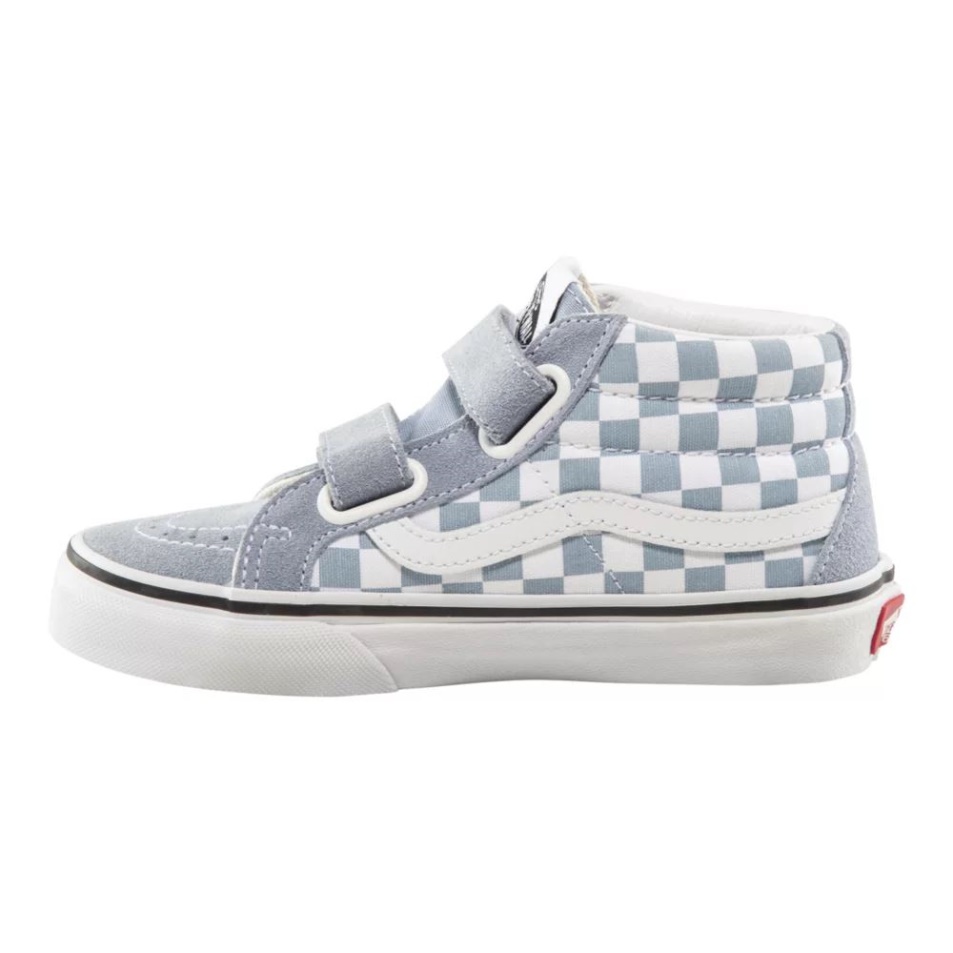 Vans Lányok Iskola Előtti Sk8-mid Resissue V Gördeszka Cipő Ashley Blue