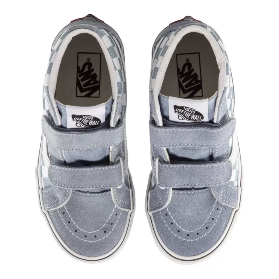 Vans Lányok Iskola Előtti Sk8-mid Resissue V Gördeszka Cipő Ashley Blue