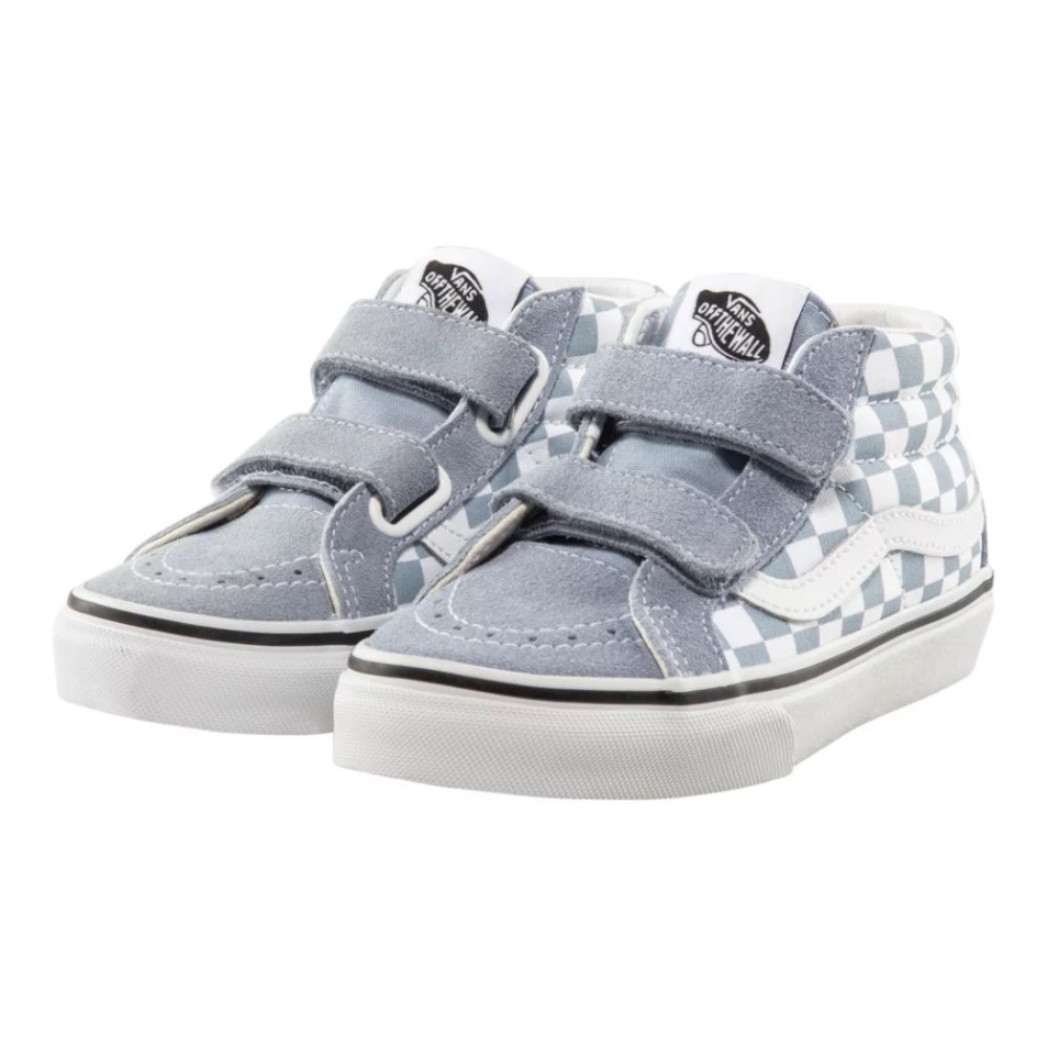 Vans Lányok Iskola Előtti Sk8-mid Resissue V Gördeszka Cipő Ashley Blue