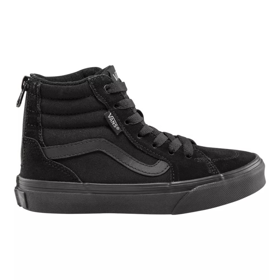 Kisteherautók Gyerek Osztály/iskola Előtti Filmore Hi Zip Skate Cipő Fekete