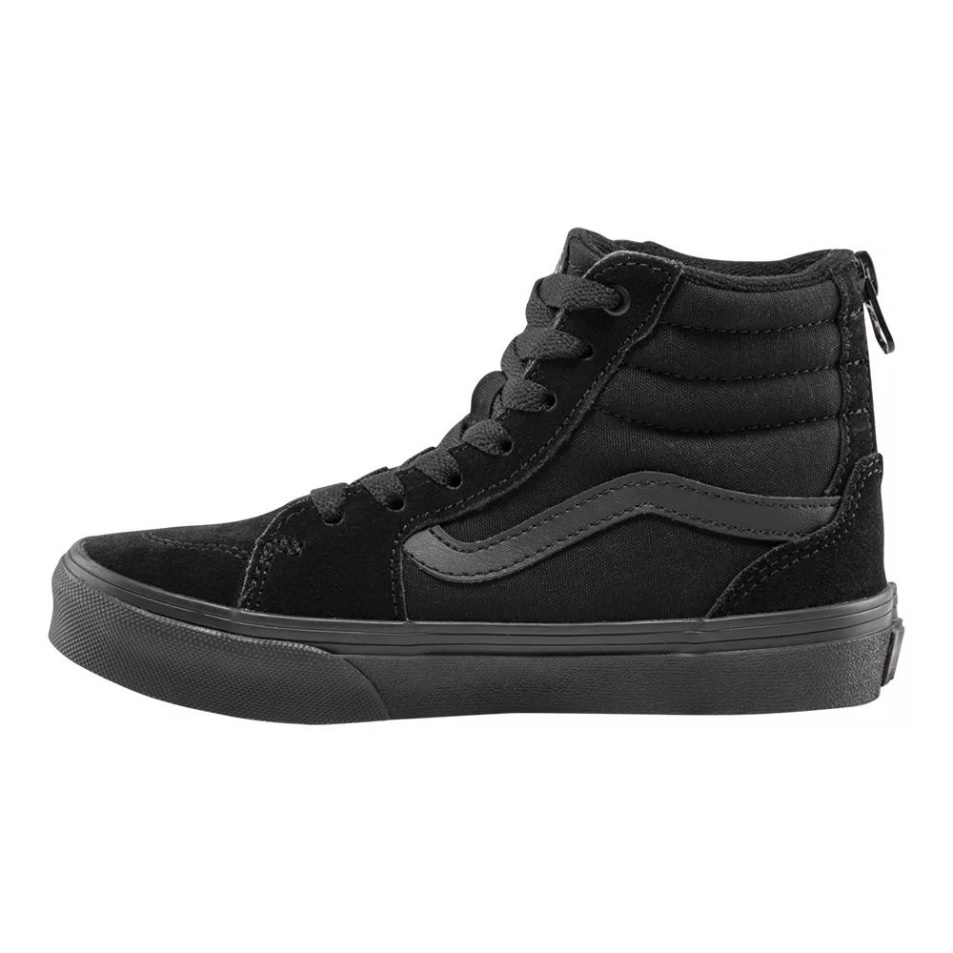 Kisteherautók Gyerek Osztály/iskola Előtti Filmore Hi Zip Skate Cipő Fekete