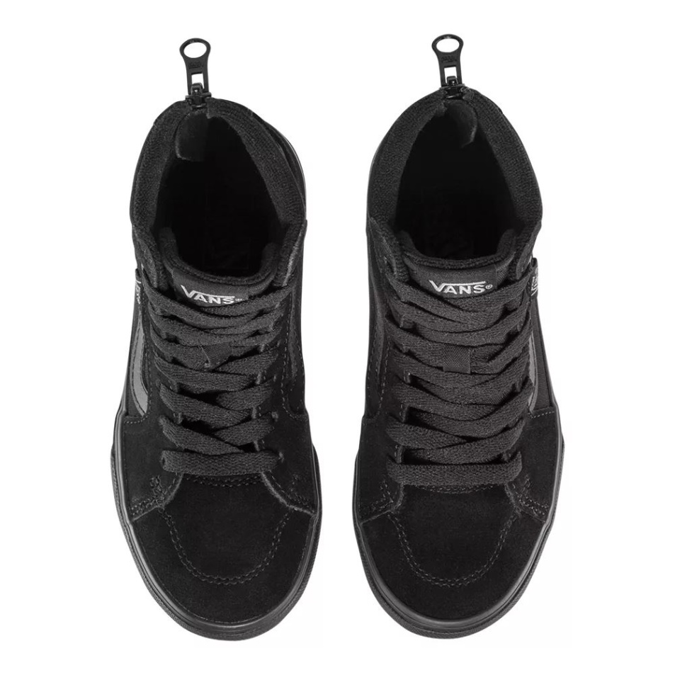 Kisteherautók Gyerek Osztály/iskola Előtti Filmore Hi Zip Skate Cipő Fekete