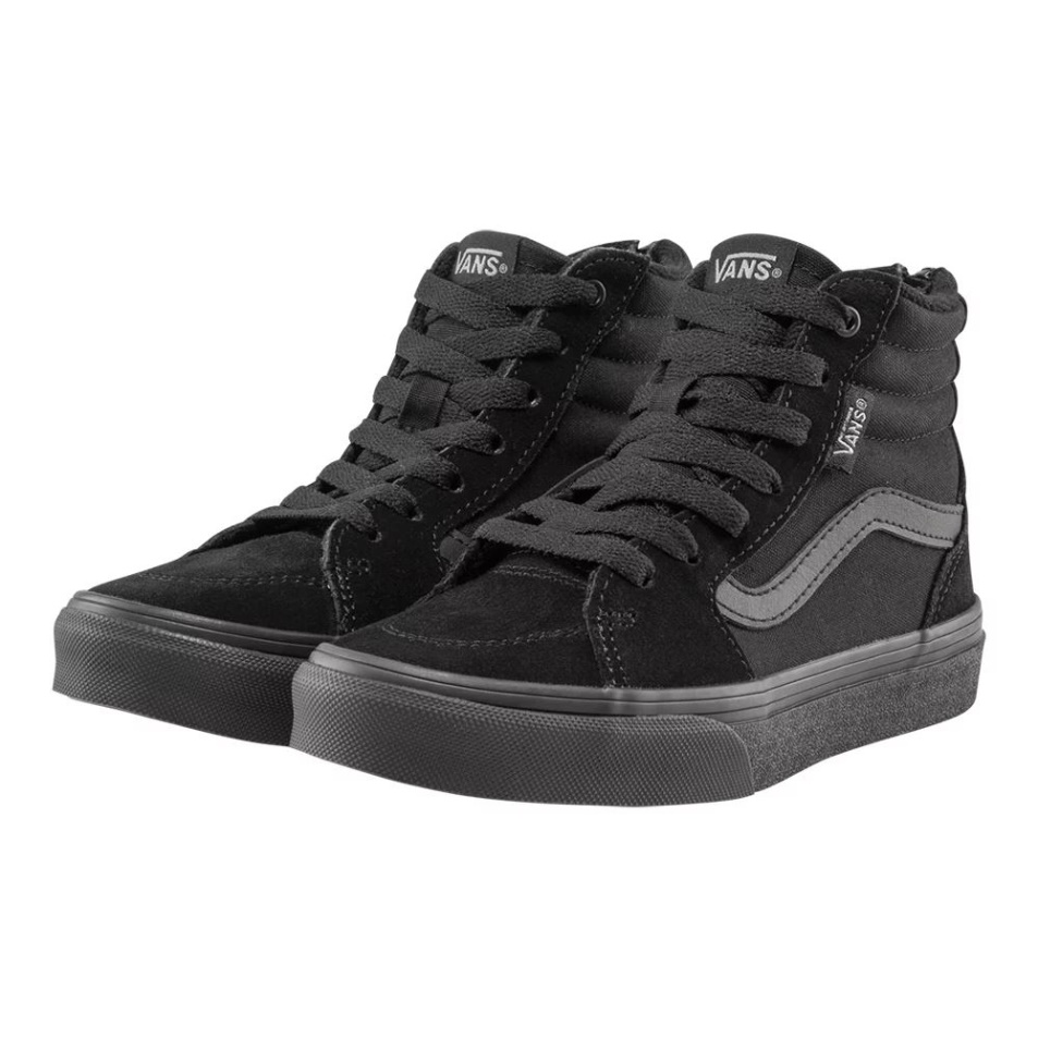 Kisteherautók Gyerek Osztály/iskola Előtti Filmore Hi Zip Skate Cipő Fekete