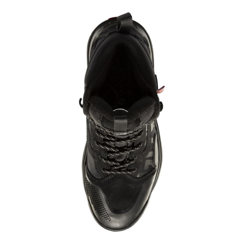 Furgonok Férfi Ultrarange Exo Mte-2 Csizma Magas Felső Túra Alkalmi Gore-tex Vízálló Fekete-fekete