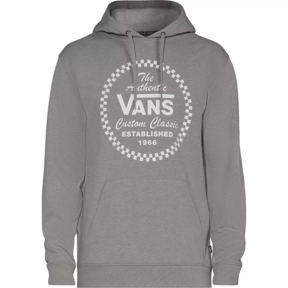 Vans Férfi Sportos Pulóver Kapucnis, Cement Hanga