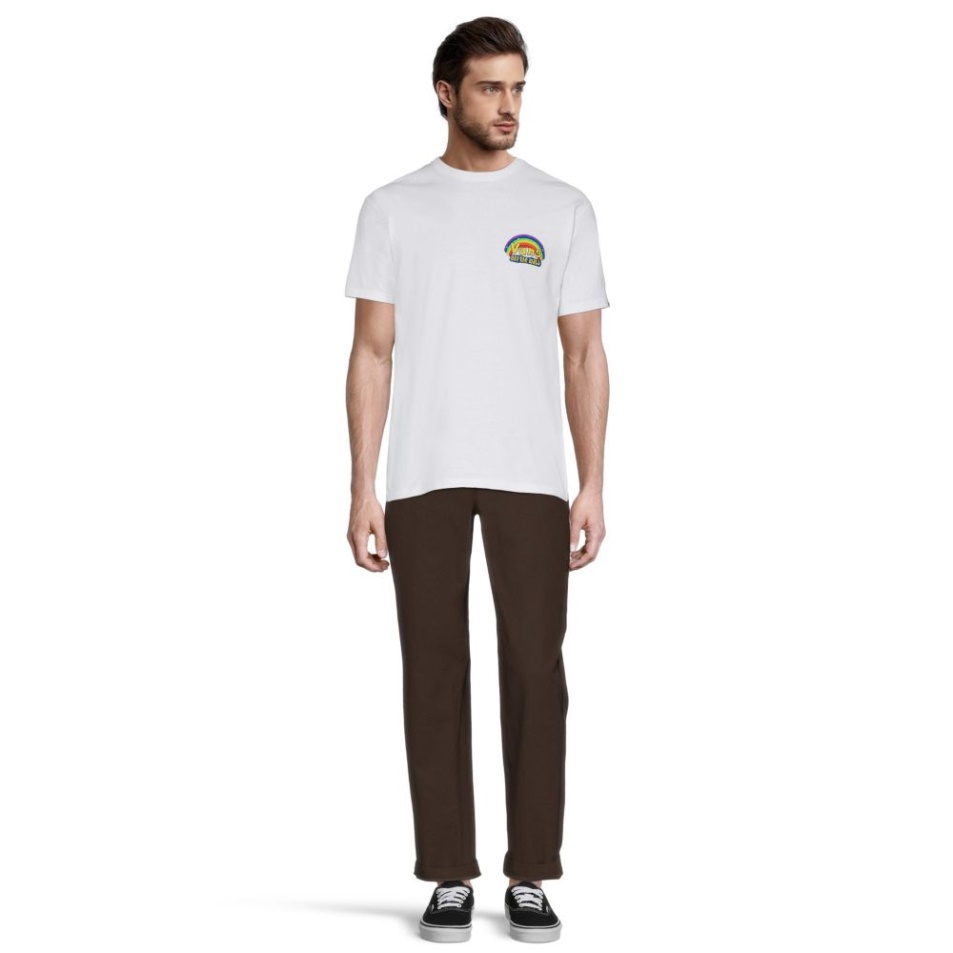 Vans Férfi Autentikus Chino Glide Laza Szűkülő Nadrág Demitasse
