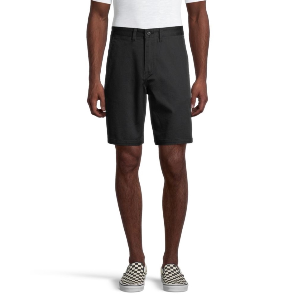 Furgonok Férfi Autentikus Stretch Chino Shorts Aszfalt