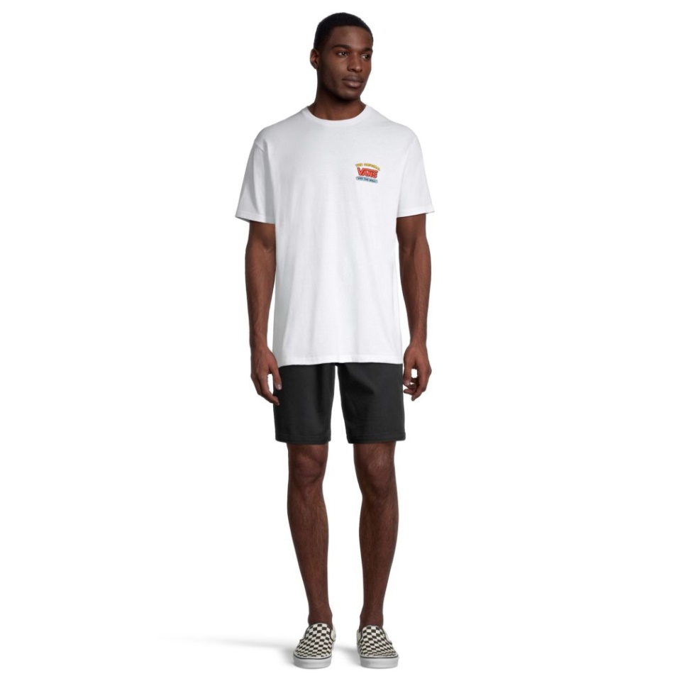 Furgonok Férfi Autentikus Stretch Chino Shorts Aszfalt