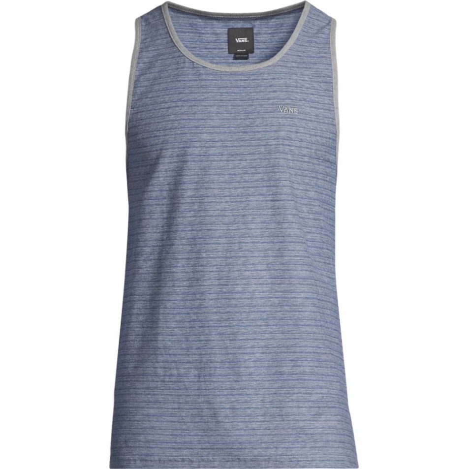 Vans Férfi Balboa Ii Tanktop Pamut Ujjatlan Limuzin