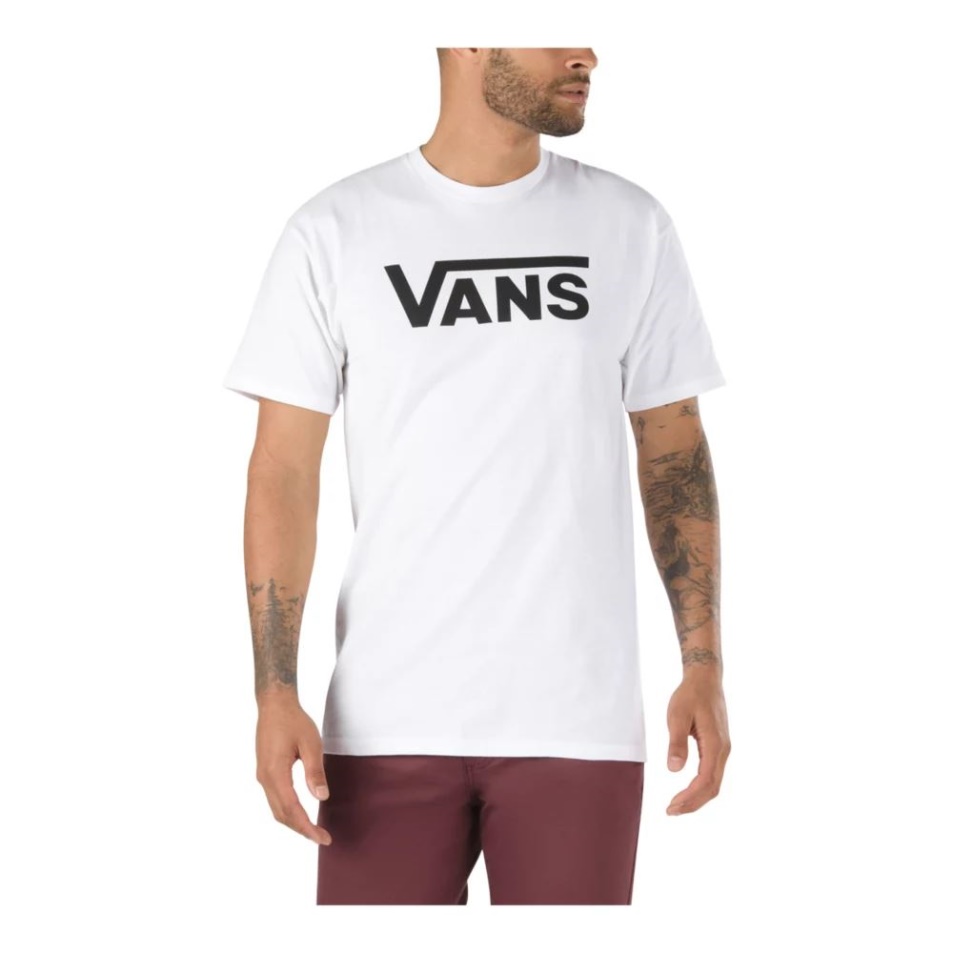 Vans Férfi Klasszikus Póló Fehér-fekete