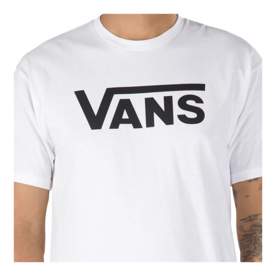 Vans Férfi Klasszikus Póló Fehér-fekete