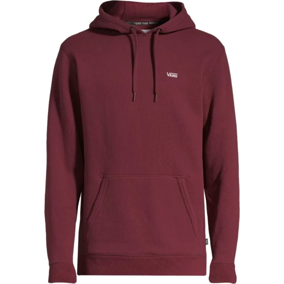 Vans Férfi Kényelmes Cuh Pulóver Kapucnis Fekete