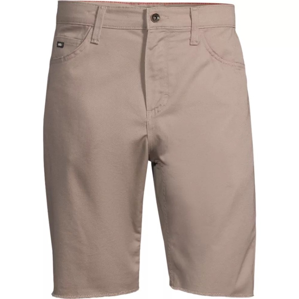 Vans Férfi Covina 5 Pocket Vékony 21 Hüvelykes Walk Shorts Desert Taupe