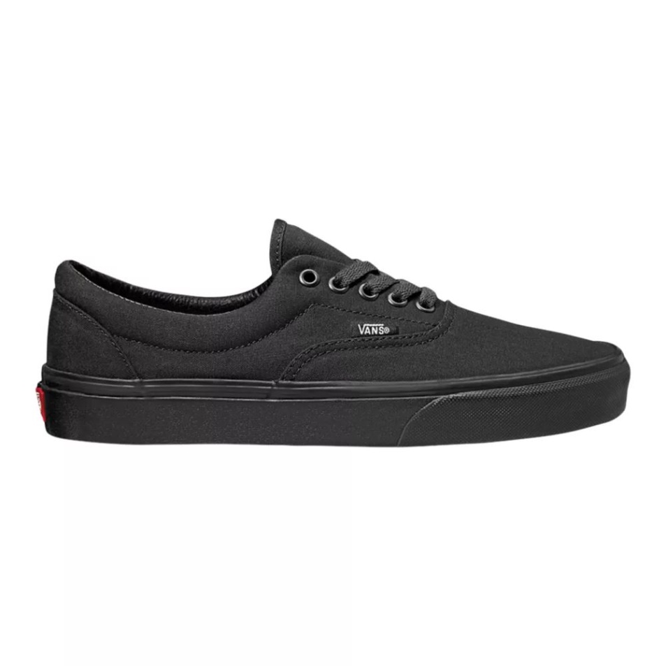 Vans Férfi Korszak Klasszikus Korcsolyacipő Tornacipő Alacsony Felső Szellőző Fekete-fekete Színben