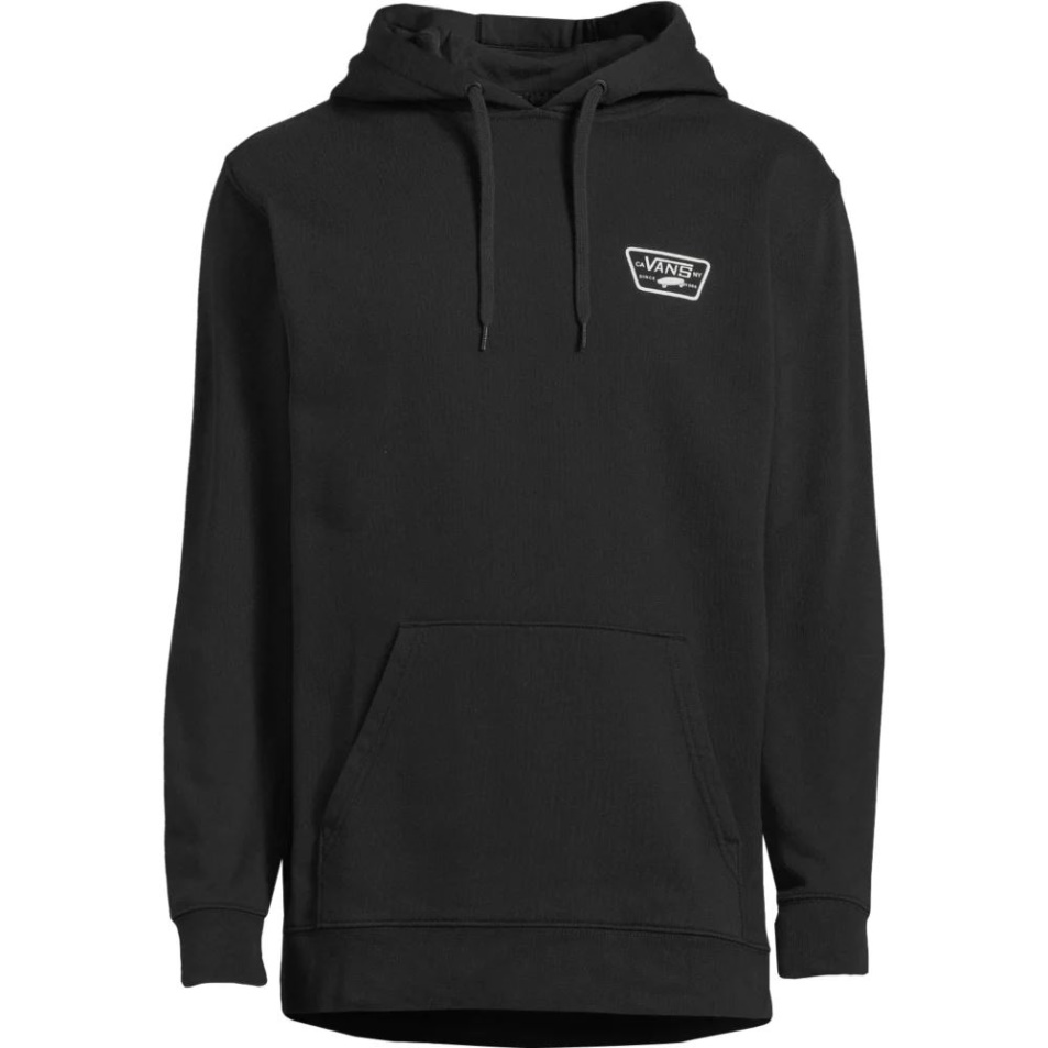 Vans Férfi Teljes Foltozott Ii Pulóver Kapucnis Kapucnis Fekete