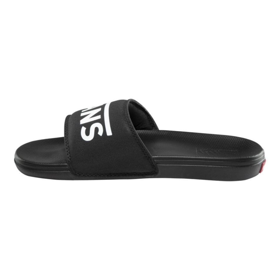 Vans Férfi La Costa Csúszdák/szandálok Könnyű, Rugalmas Fekete-fekete