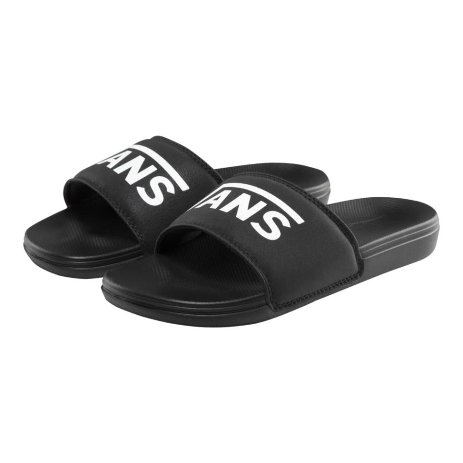 Vans Férfi La Costa Csúszdák/szandálok Könnyű, Rugalmas Fekete-fekete