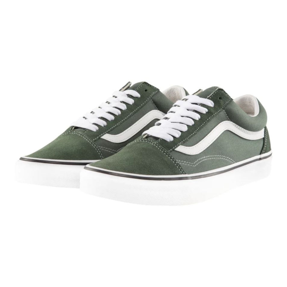 Vans Férfi Old Skool Skate Cipő Színelmélet Kacsa Zöld